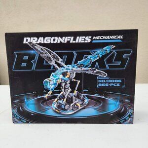 NEW Mechanical Technic Dragonfly Building Block Set LEGO Compatible LED Lights